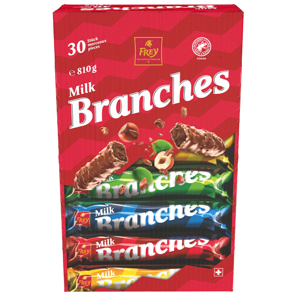 Frey Branches «Milk» Classic 30er - 810g